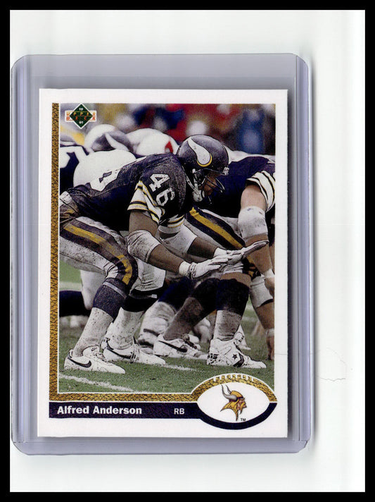 1991 Upper Deck #666 Alfred Anderson