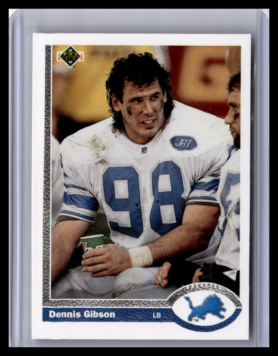 1991 Upper Deck #681b Dennis Gibson