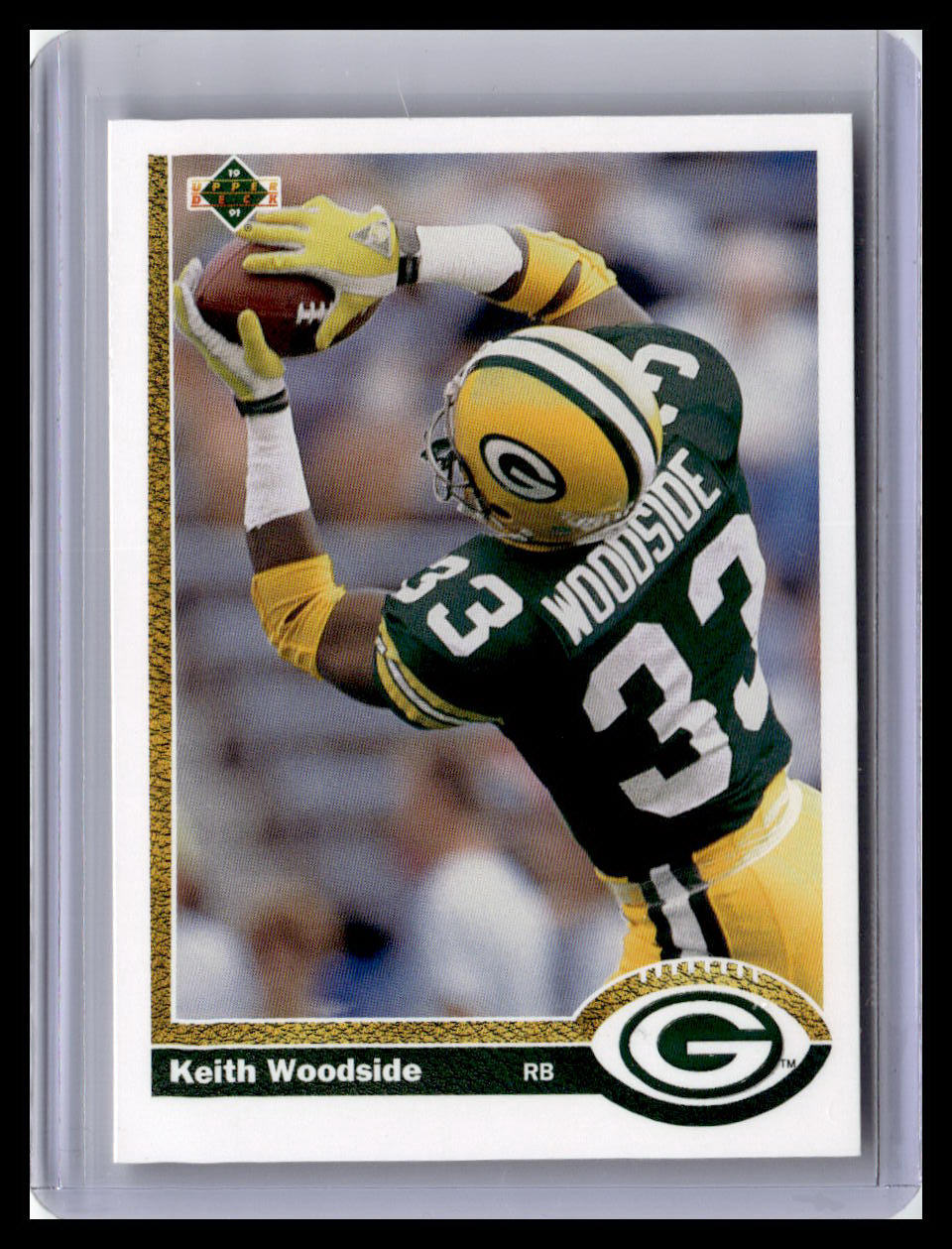 1991 Upper Deck #536 Keith Woodside