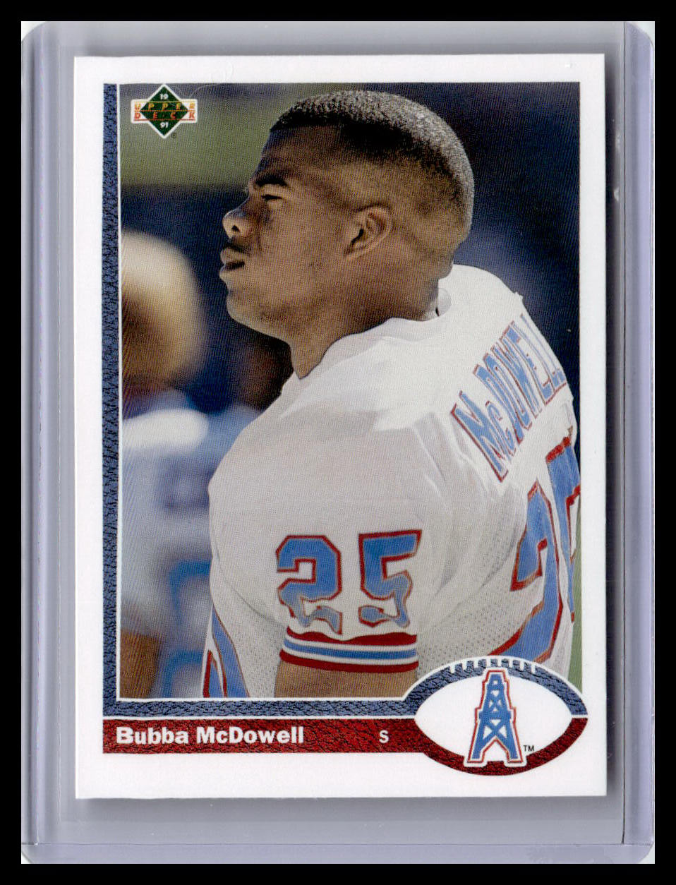 1991 Upper Deck #539 Bubba McDowell
