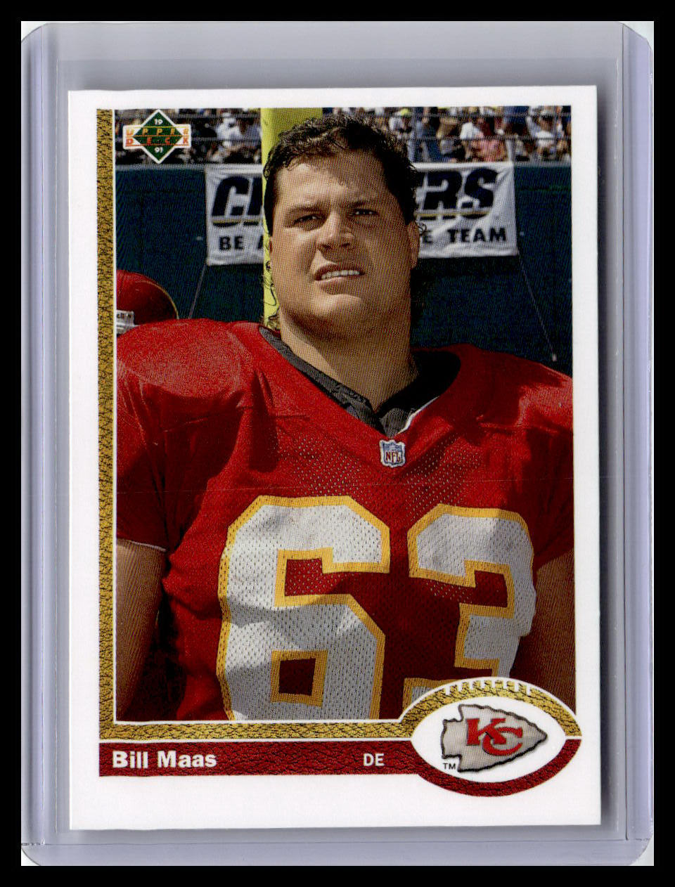 1991 Upper Deck #592 Bill Maas
