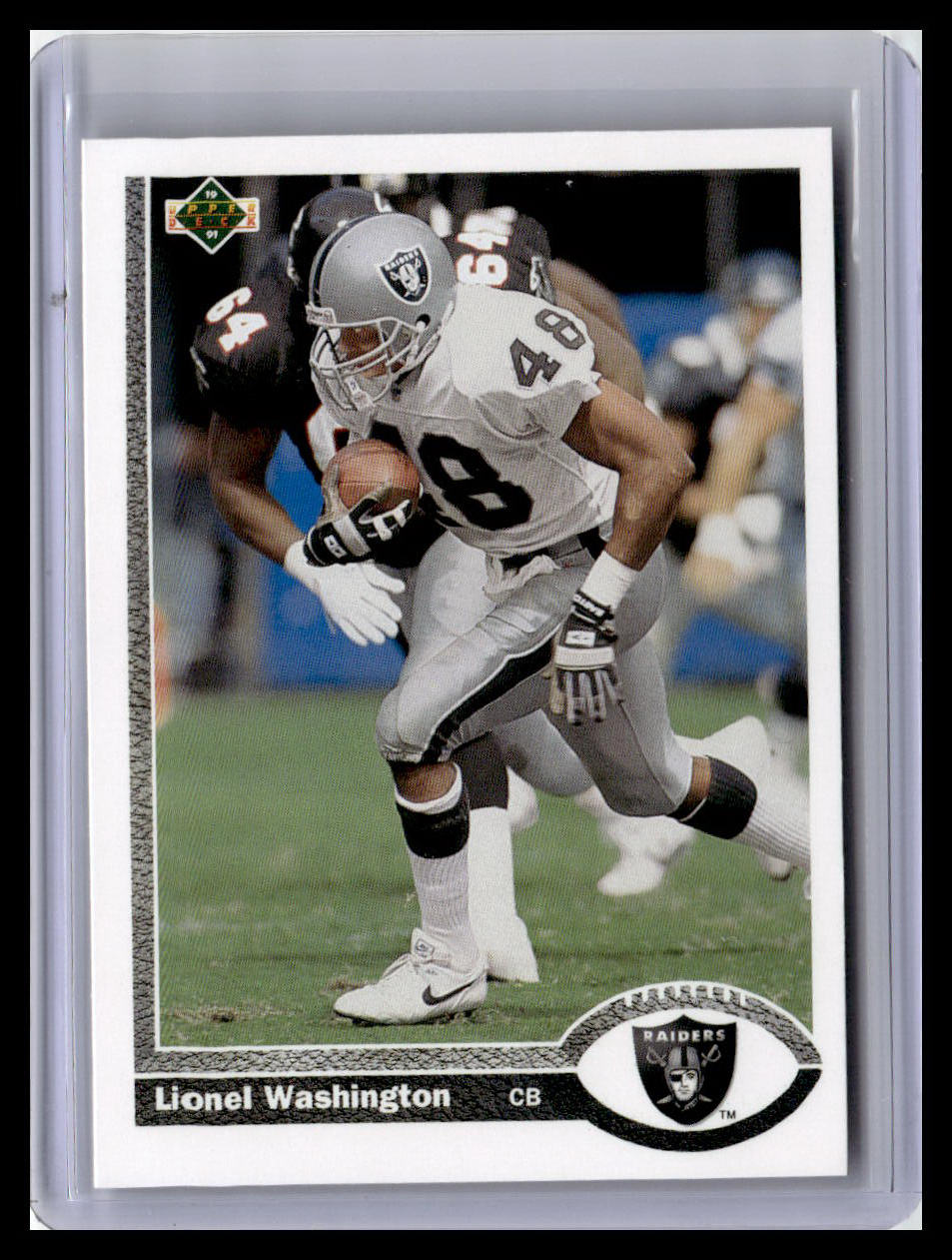 1991 Upper Deck #560 Lionel Washington