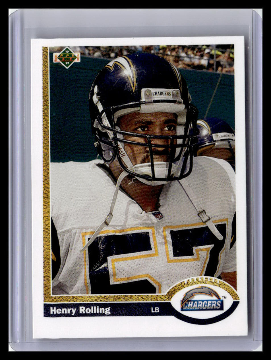 1991 Upper Deck #593 Henry Rolling