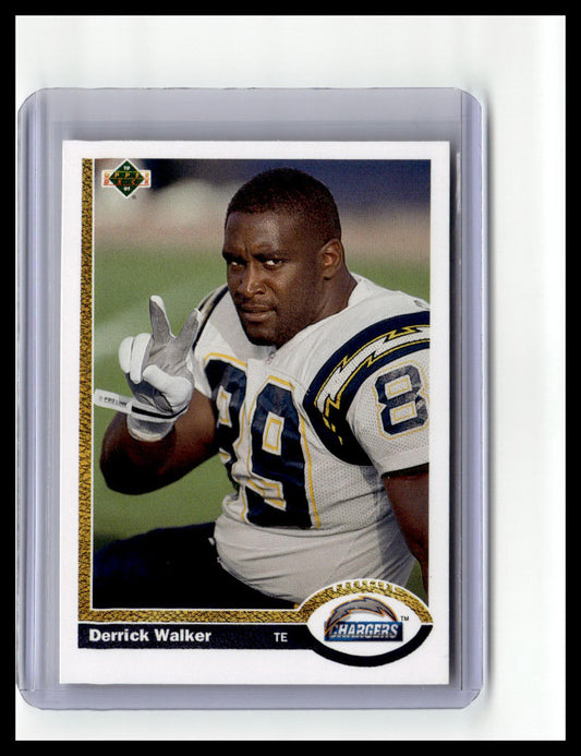 1991 Upper Deck #597 Derrick Walker