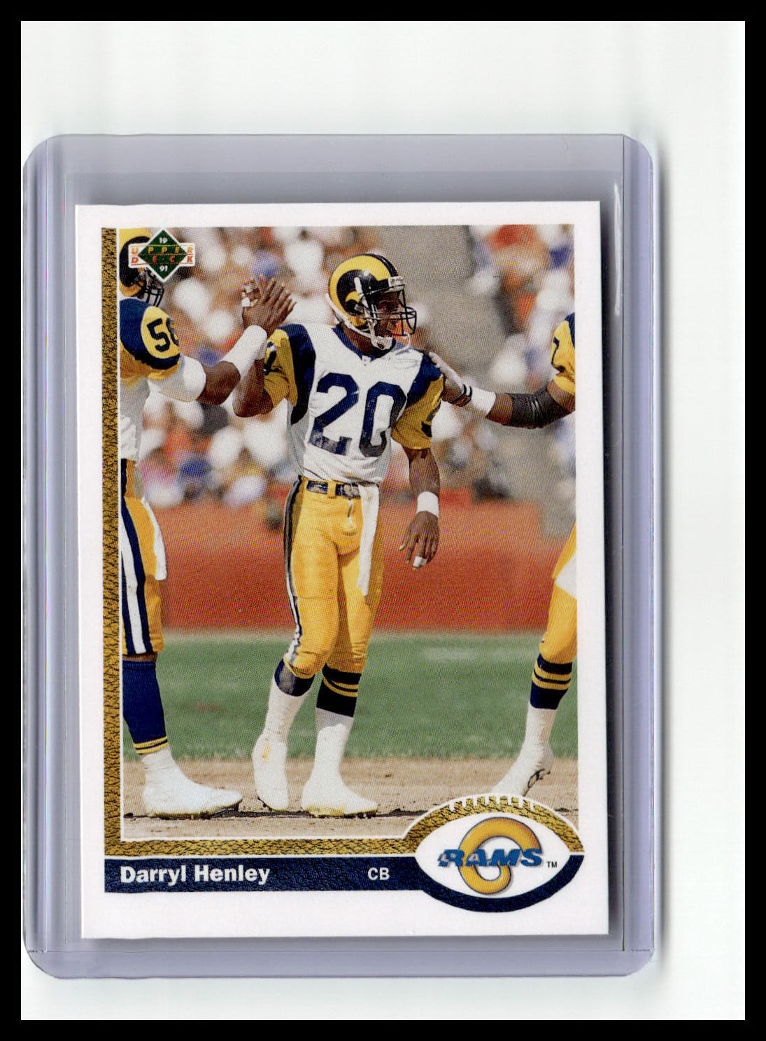 1991 Upper Deck #674 Darryl Henley