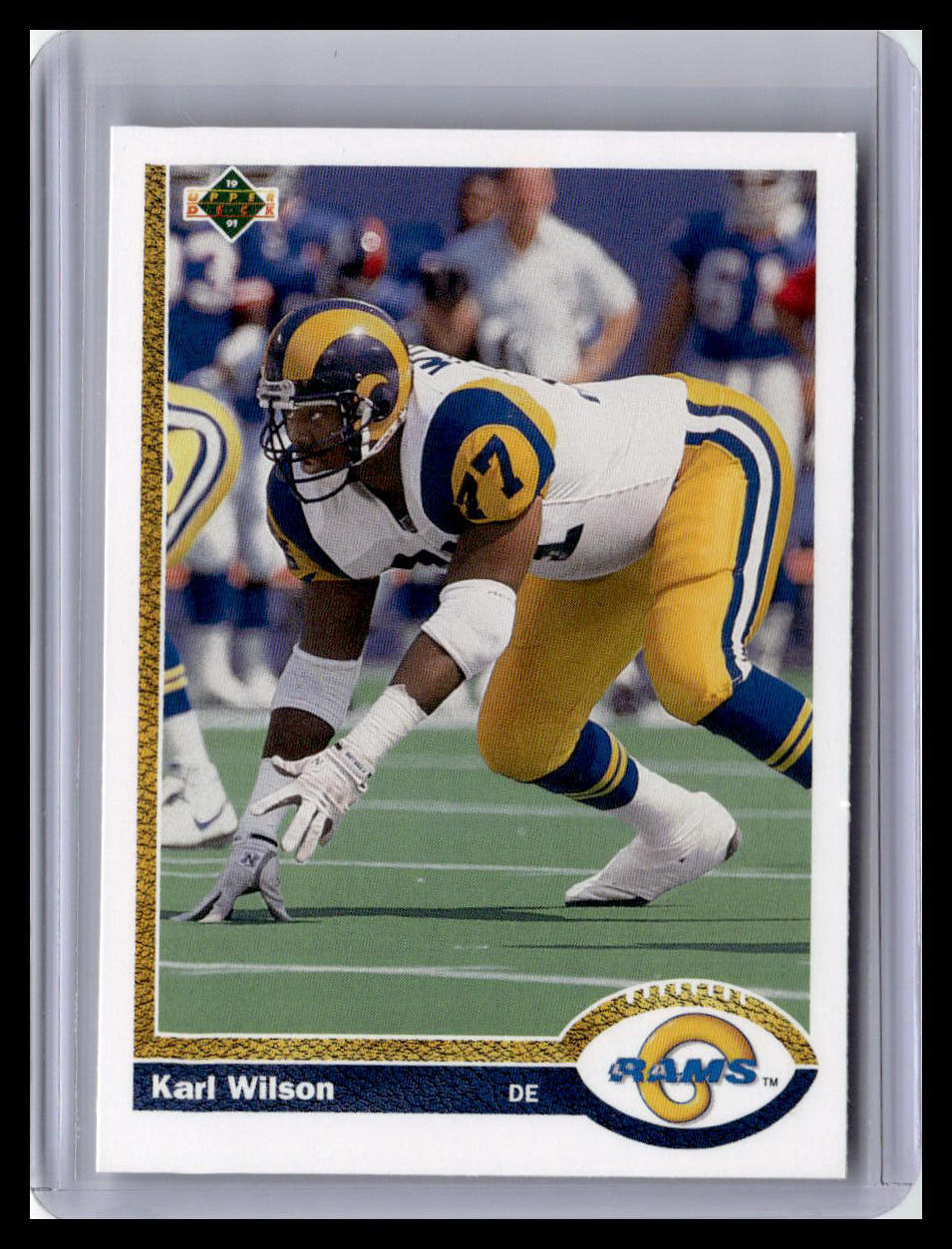 1991 Upper Deck #550 Karl Wilson