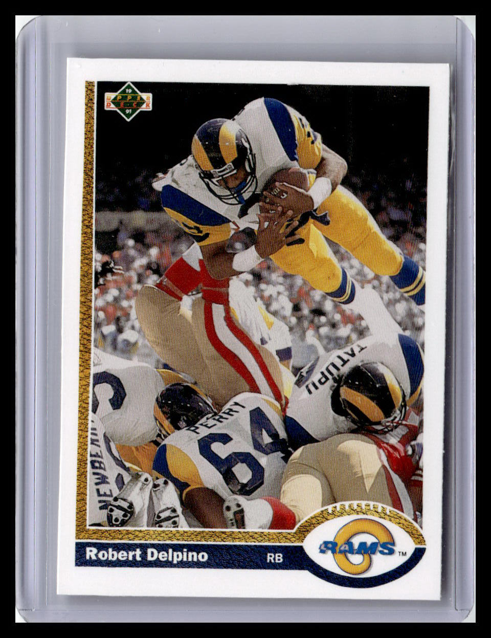 1991 Upper Deck #545 Robert Delpino