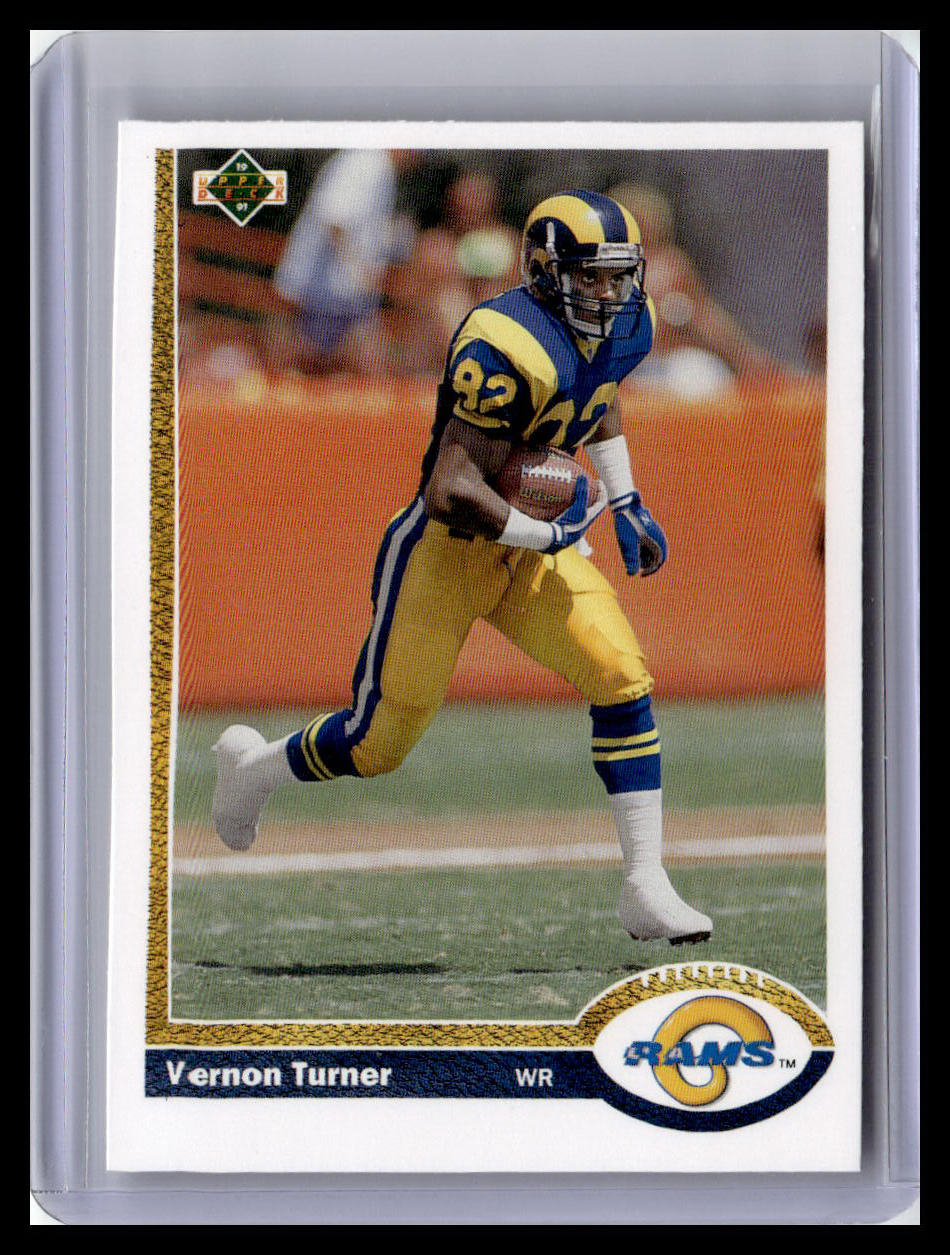 1991 Upper Deck #571 Vernon Turner