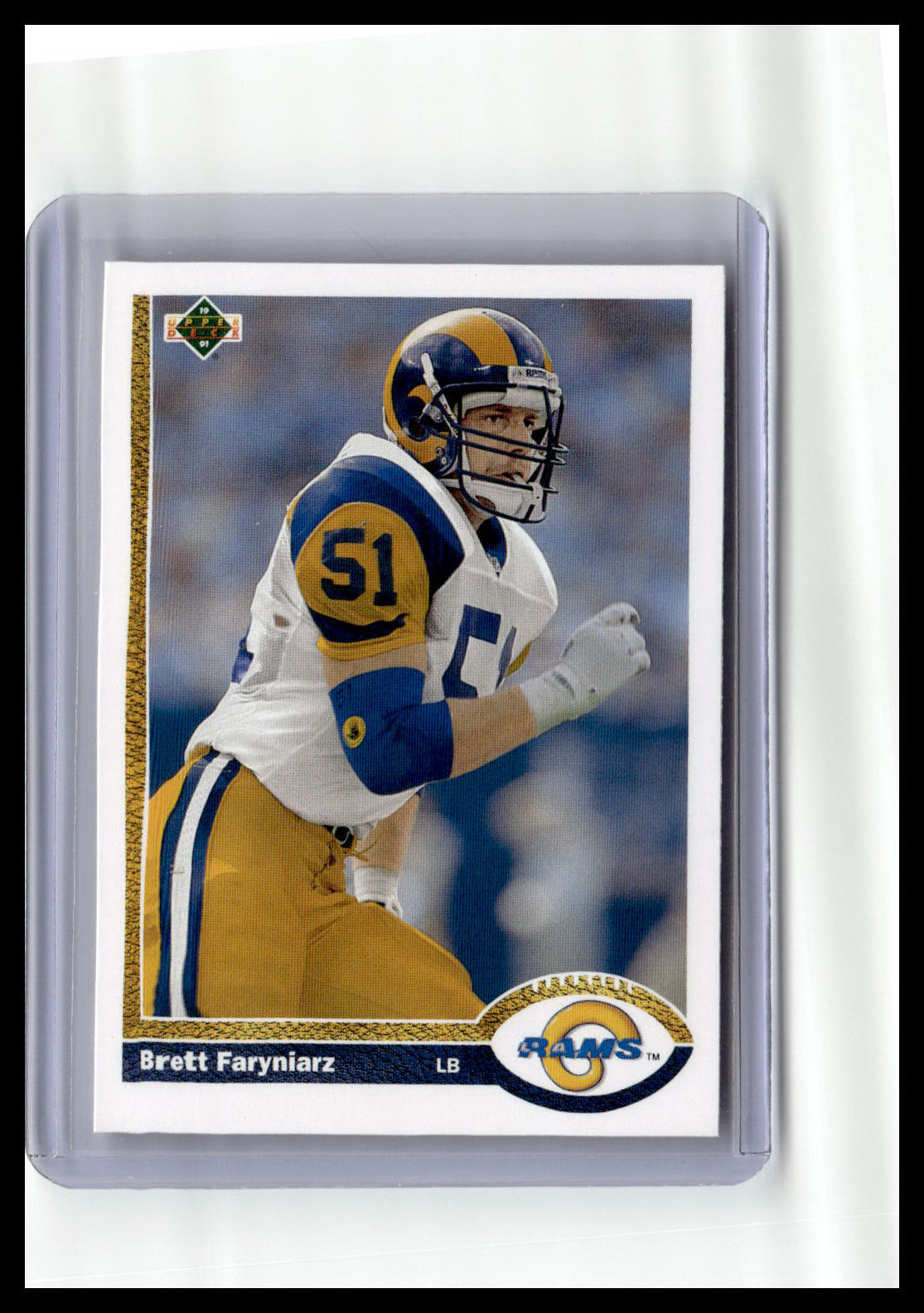 1991 Upper Deck #568 Brett Faryniarz