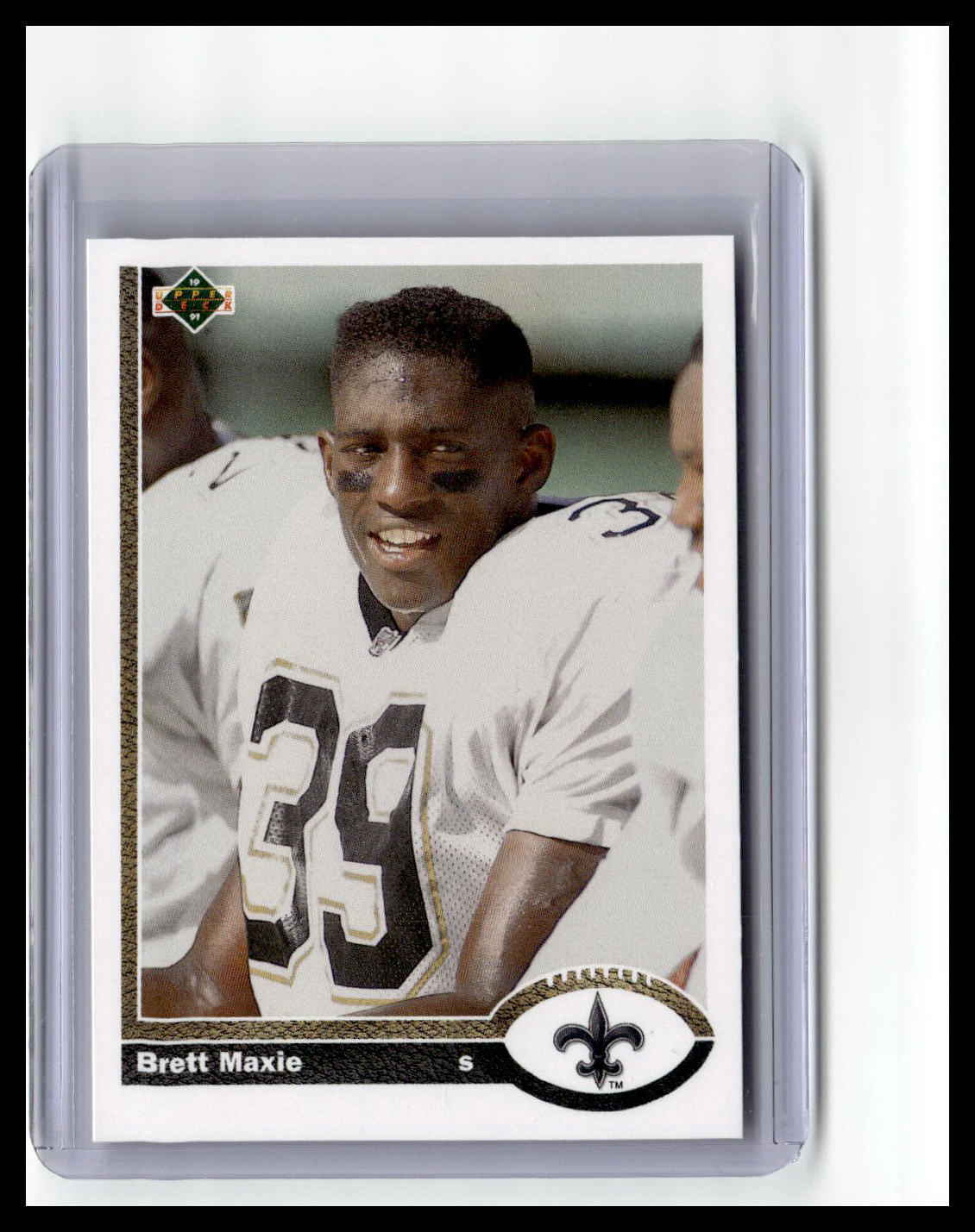 1991 Upper Deck #675 Brett Maxie (RC)