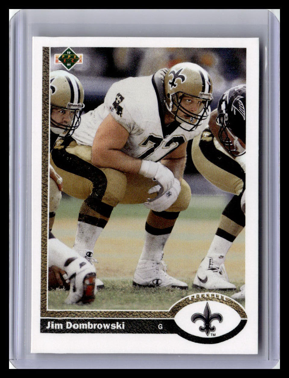 1991 Upper Deck #694 Jim Dombrowski