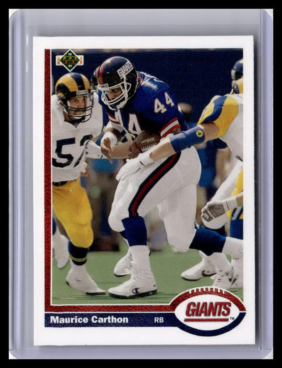 1991 Upper Deck #504 Maurice Carthon