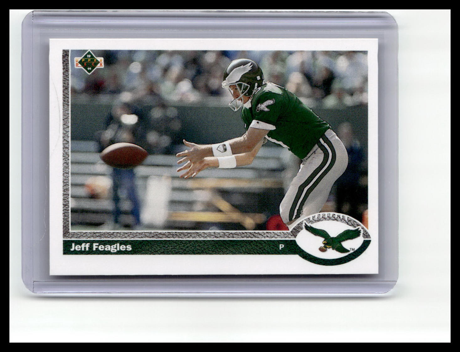 1991 Upper Deck #678 Jeff Feagles