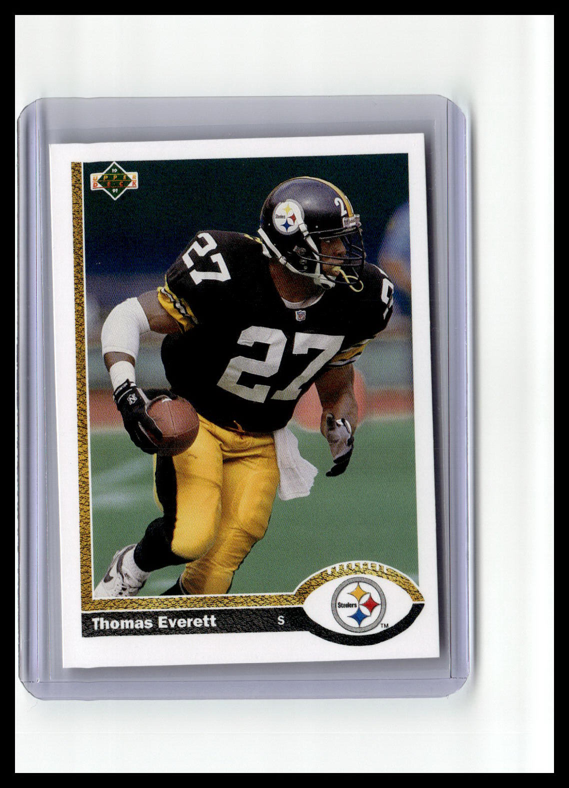 1991 Upper Deck #518 Thomas Everett