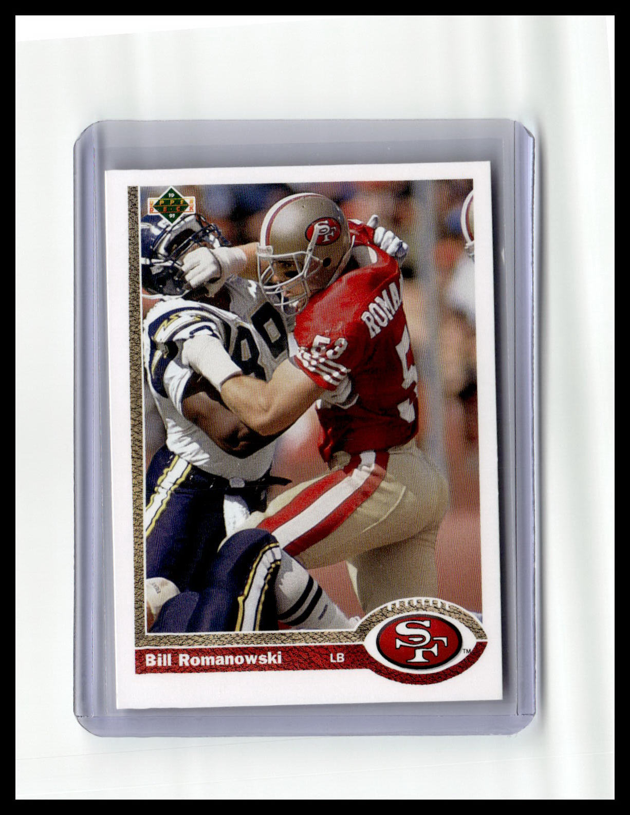 1991 Upper Deck #576 Bill Romanowski