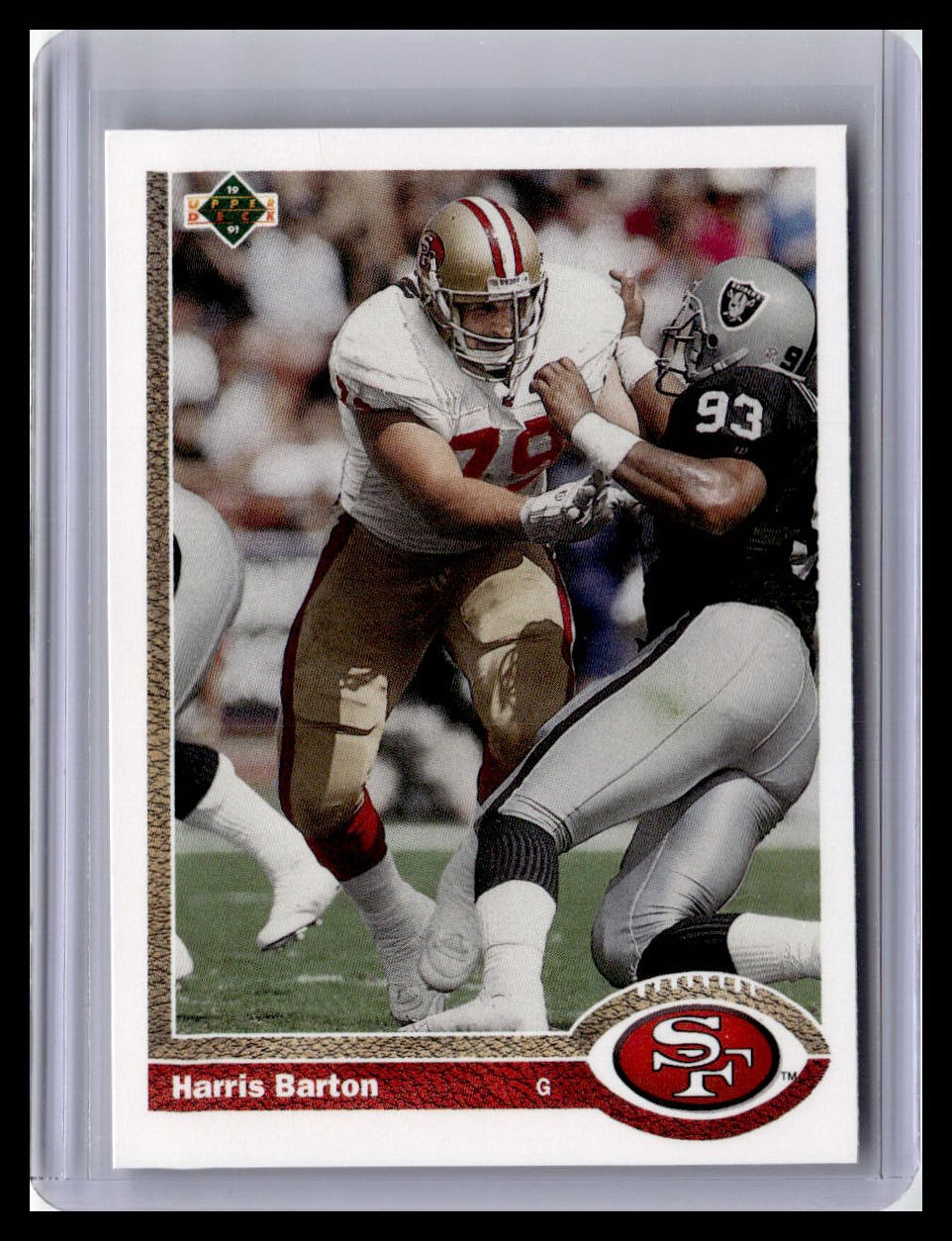 1991 Upper Deck #686 Harris Barton