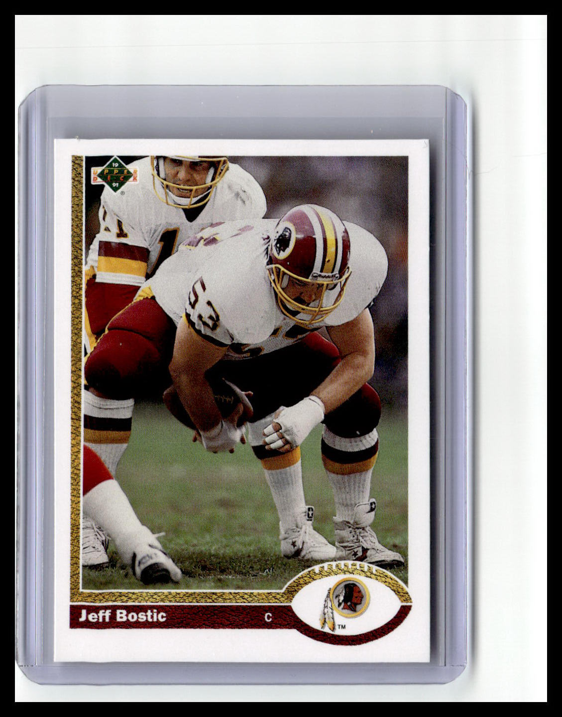 1991 Upper Deck #695b Jeff Bostic