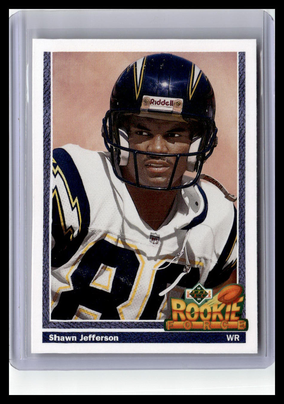 1991 Upper Deck #608 Shawn Jefferson (RC)