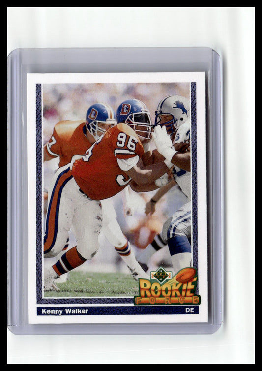 1991 Upper Deck #609 Kenny Walker (RC)