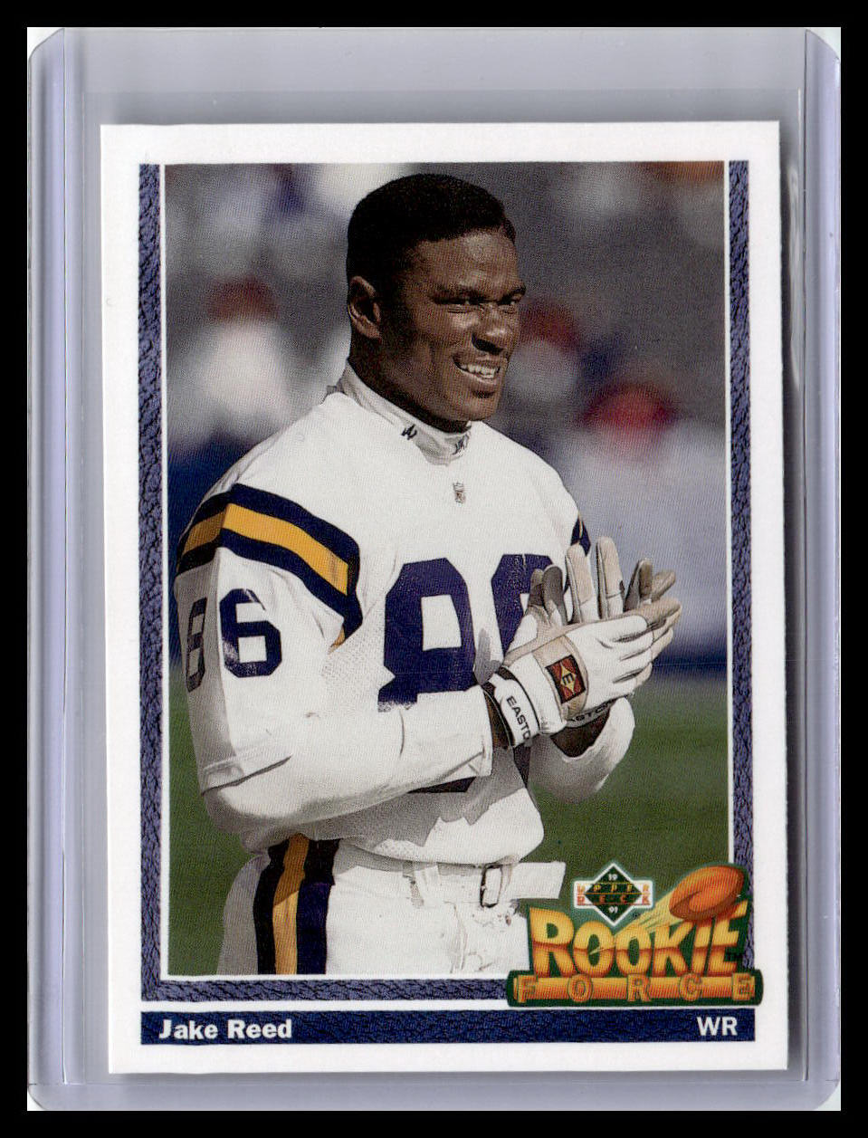 1991 Upper Deck #646 Jake Reed (RC)