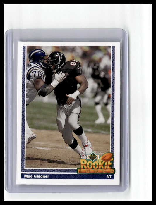 1991 Upper Deck #633 Moe Gardner (RC)