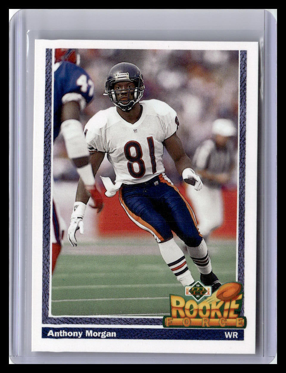 1991 Upper Deck #637 Anthony Morgan (RC)