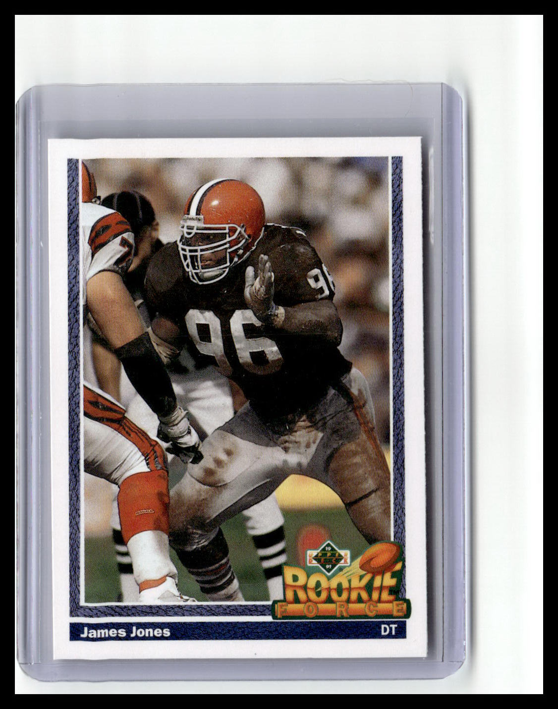 1991 Upper Deck #602 James Jones (RC)