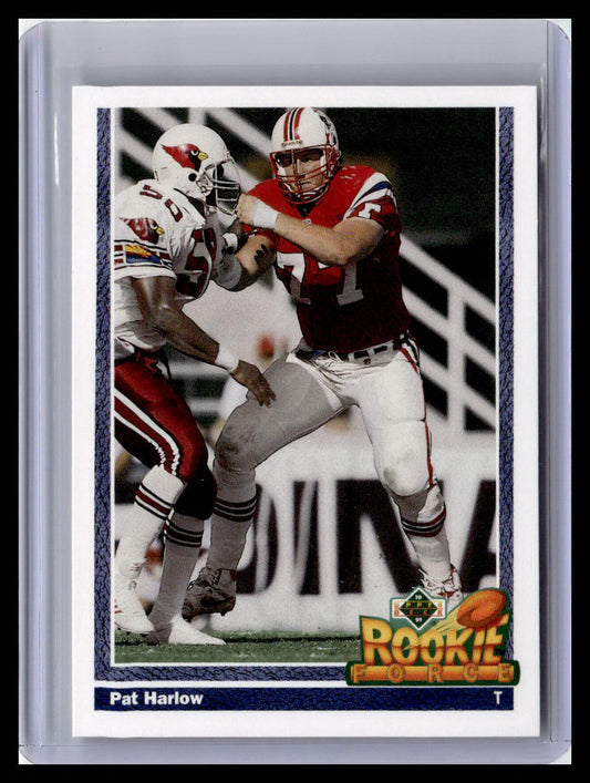 1991 Upper Deck #614 Pat Harlow (RC)