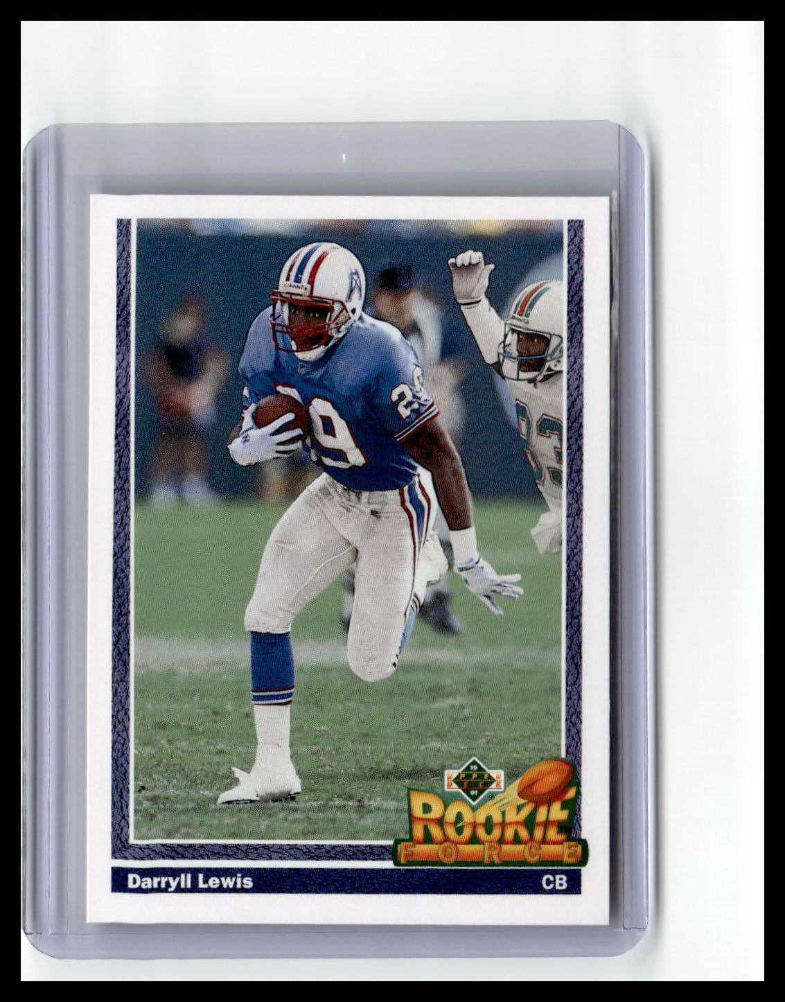 1991 Upper Deck #617 Darryll Lewis (RC)