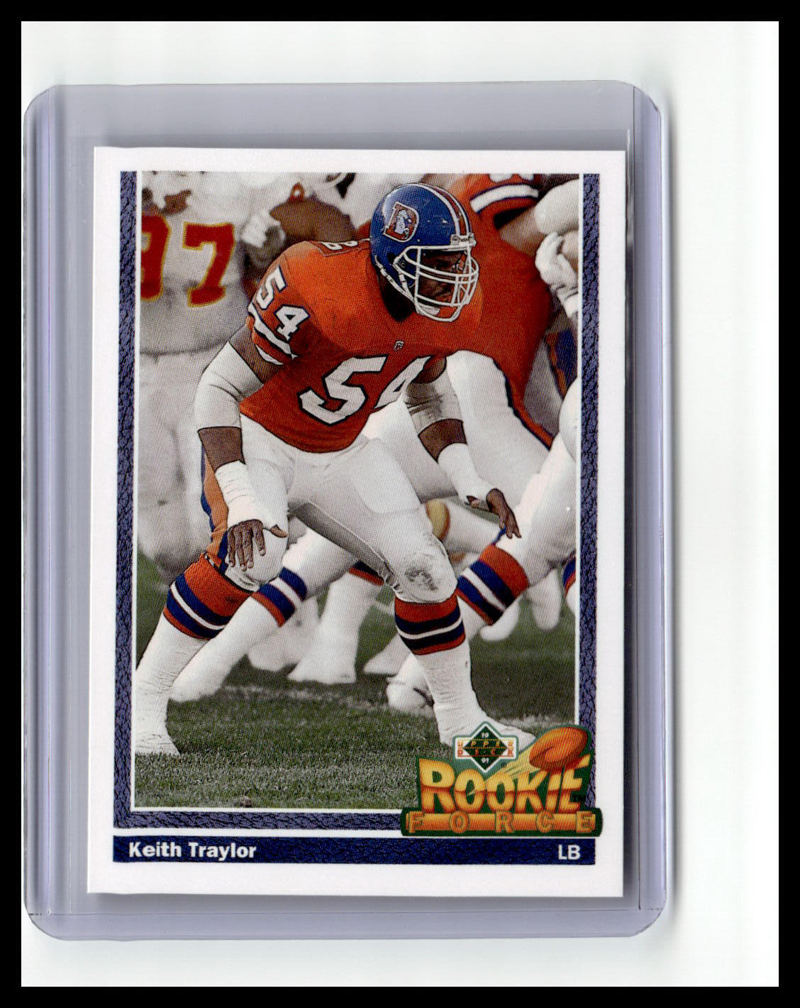 1991 Upper Deck #618 Keith Traylor (RC)