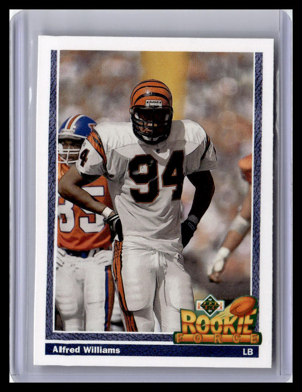 1991 Upper Deck #623 Alfred Williams (RC)