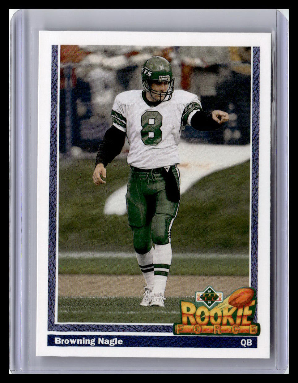 1991 Upper Deck #624 Browning Nagle (RC)