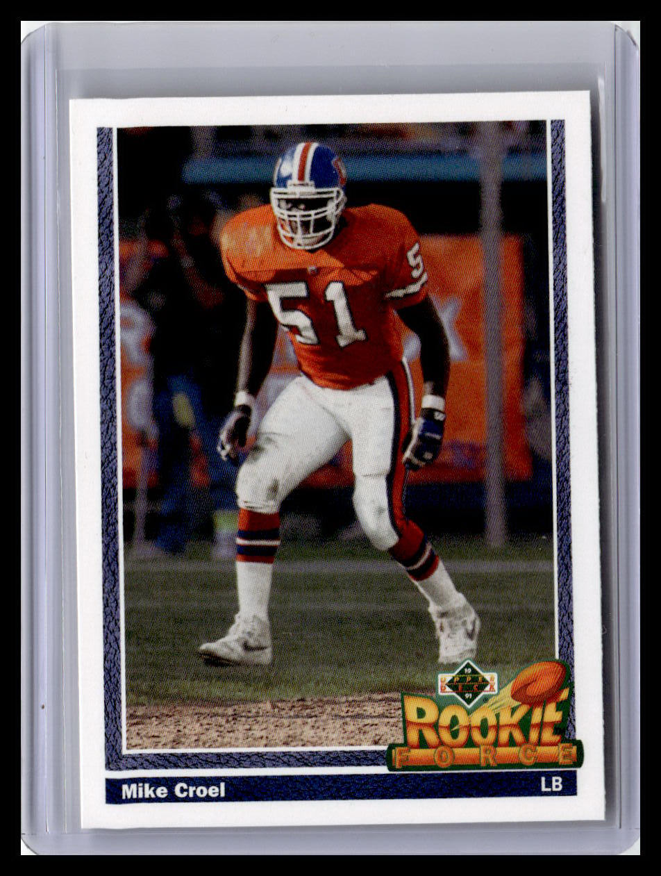 1991 Upper Deck #606 Mike Croel (RC)