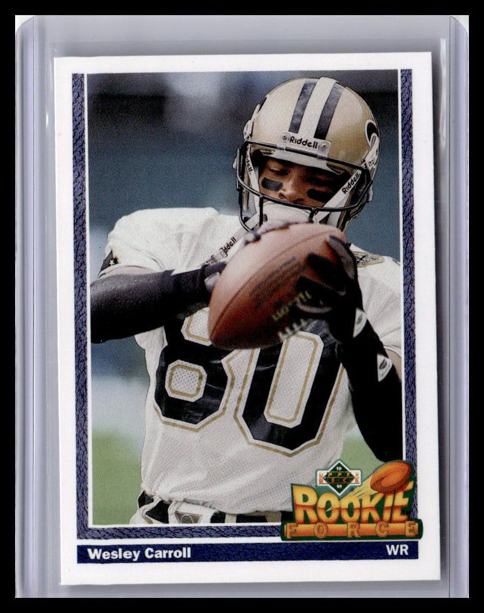 1991 Upper Deck #651 Wesley Carroll (RC)