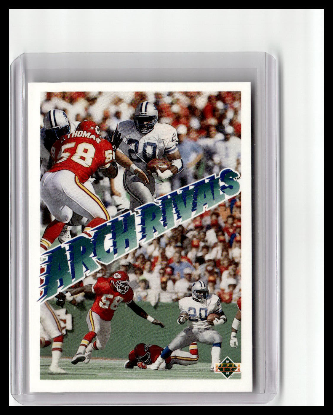 1991 Upper Deck #656 Barry Sanders / Derrick Thomas AR