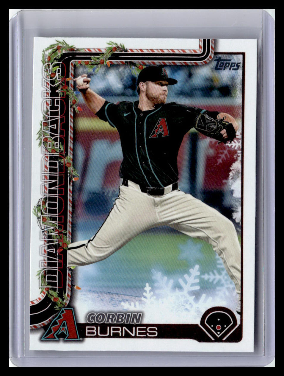 2025 Topps Holiday #H185 Corbin Burnes