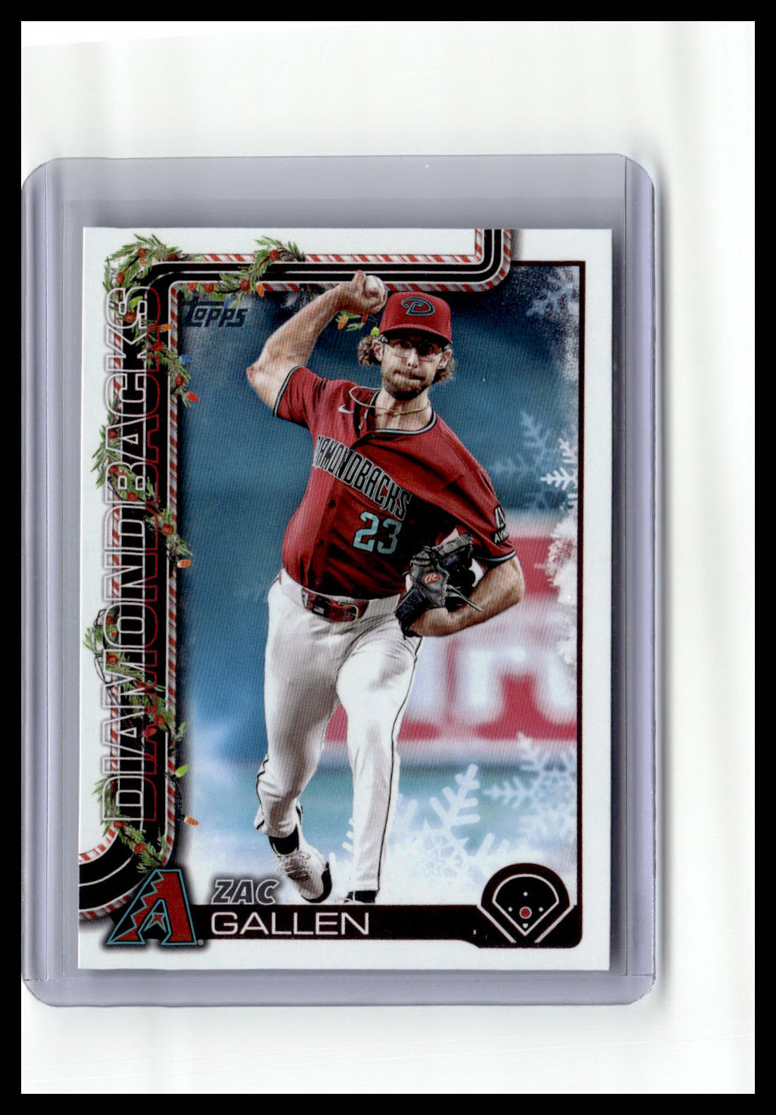 2025 Topps Holiday #H131 Zac Gallen