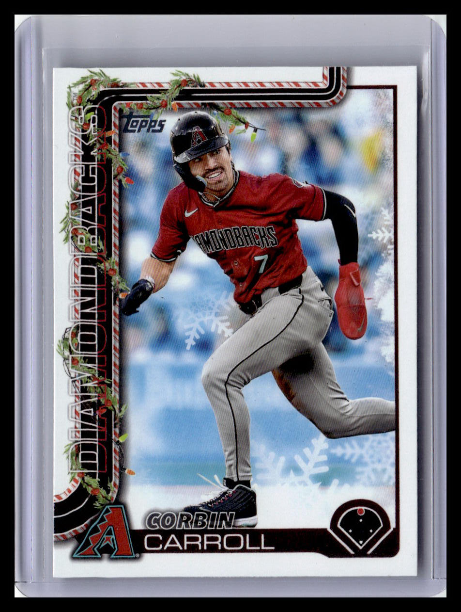 2025 Topps Holiday #H158 Corbin Carroll