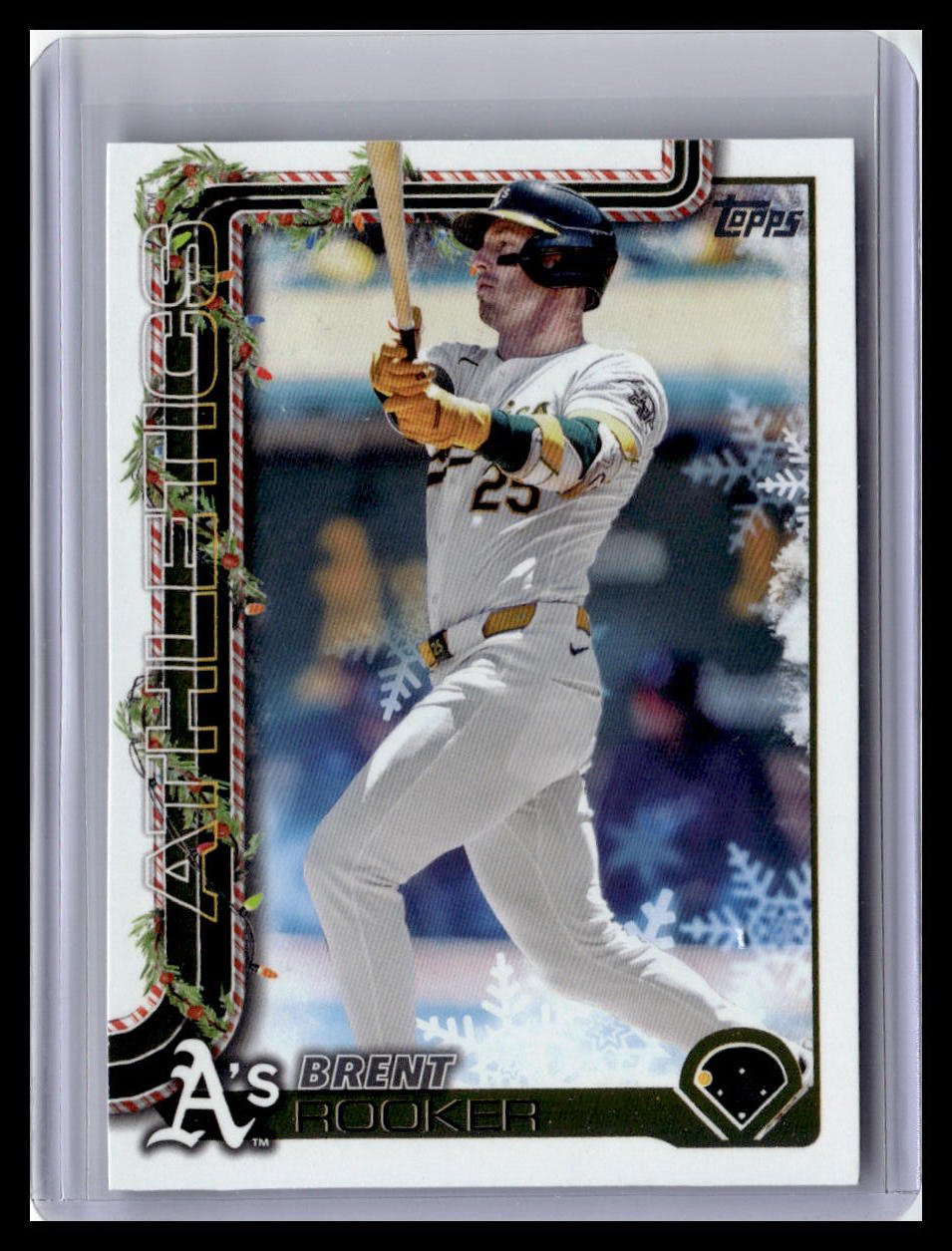 2025 Topps Holiday #H147 Brent Rooker