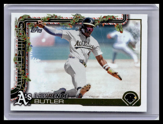 2025 Topps Holiday #H80 Lawrence Butler
