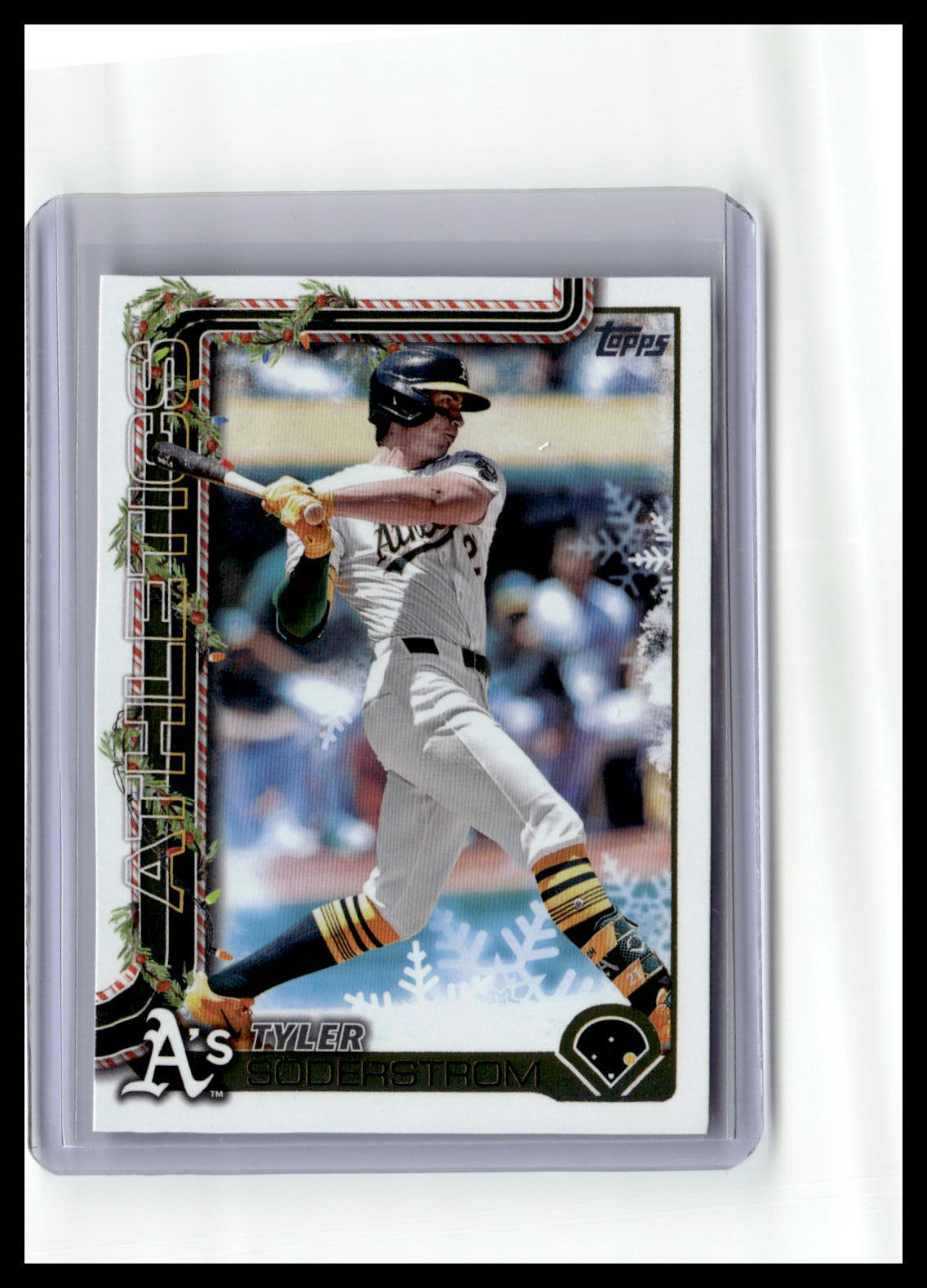 2025 Topps Holiday #H32 Tyler Soderstrom