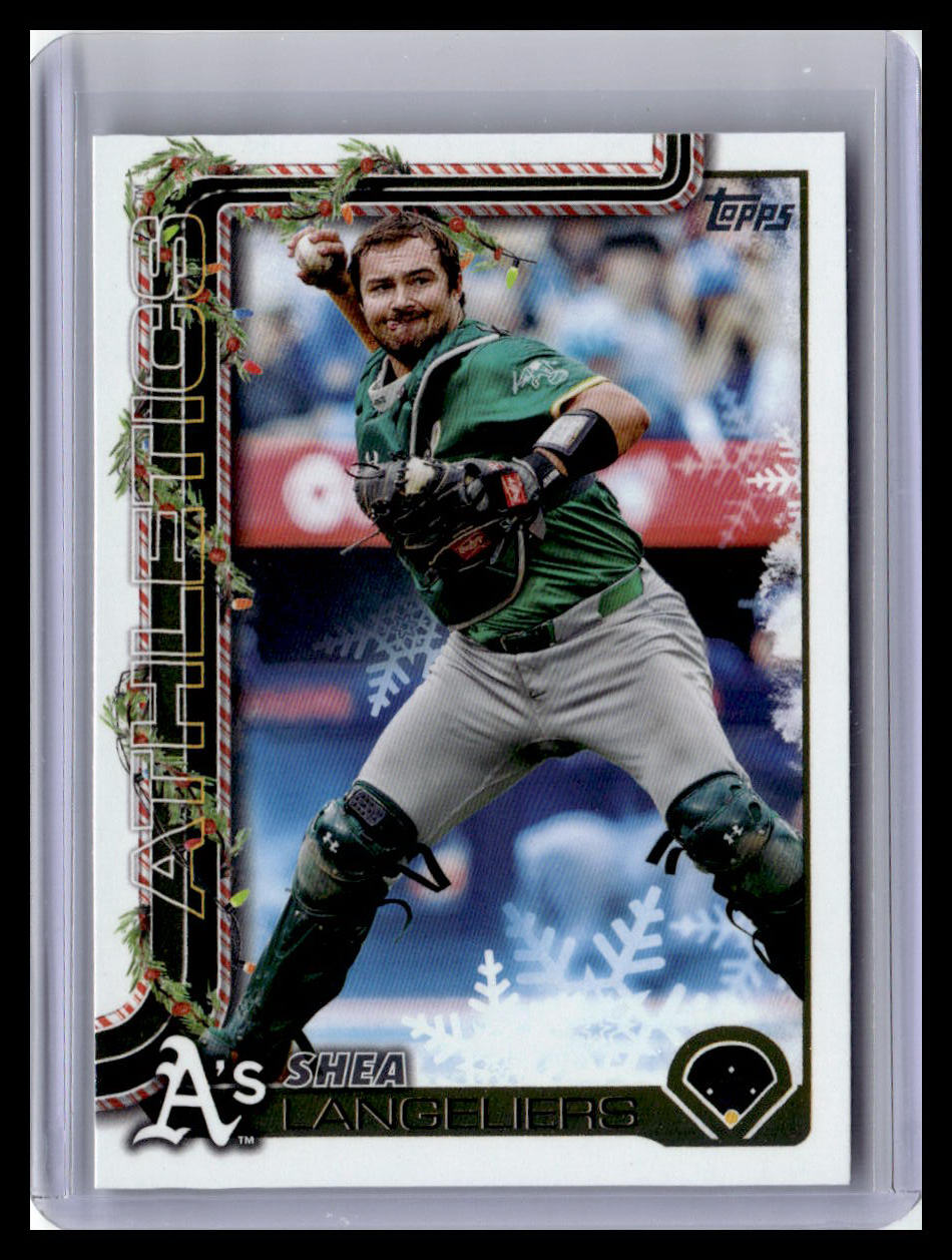 2025 Topps Holiday #H102 Shea Langeliers