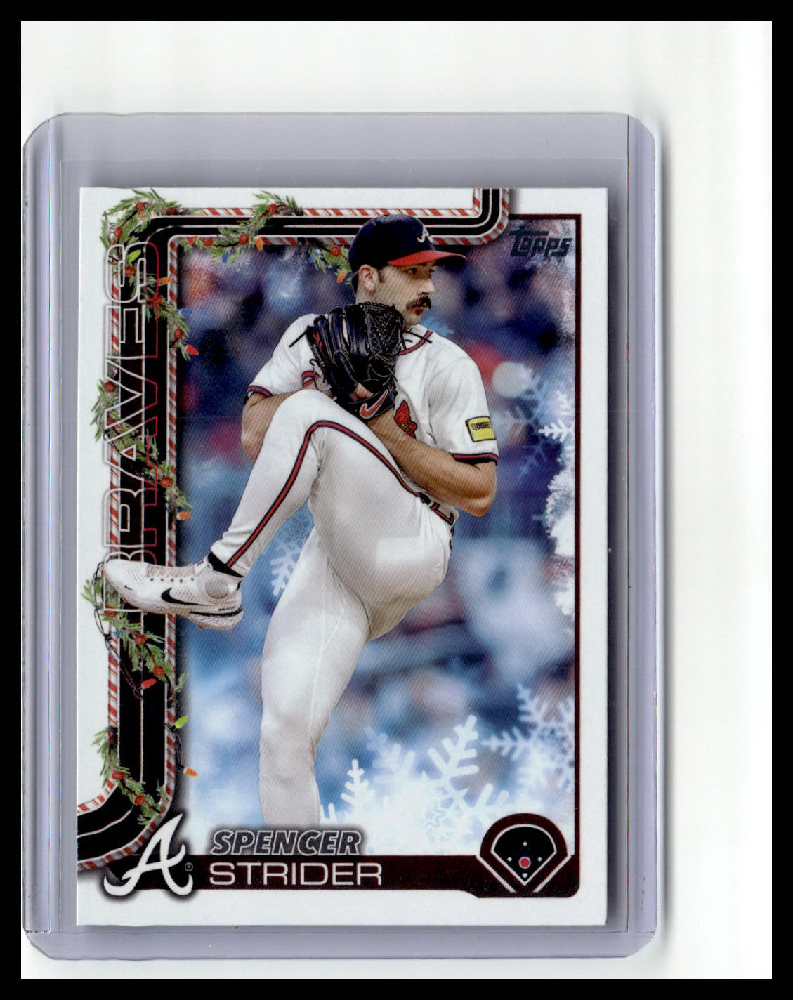 2025 Topps Holiday #H75 Spencer Strider