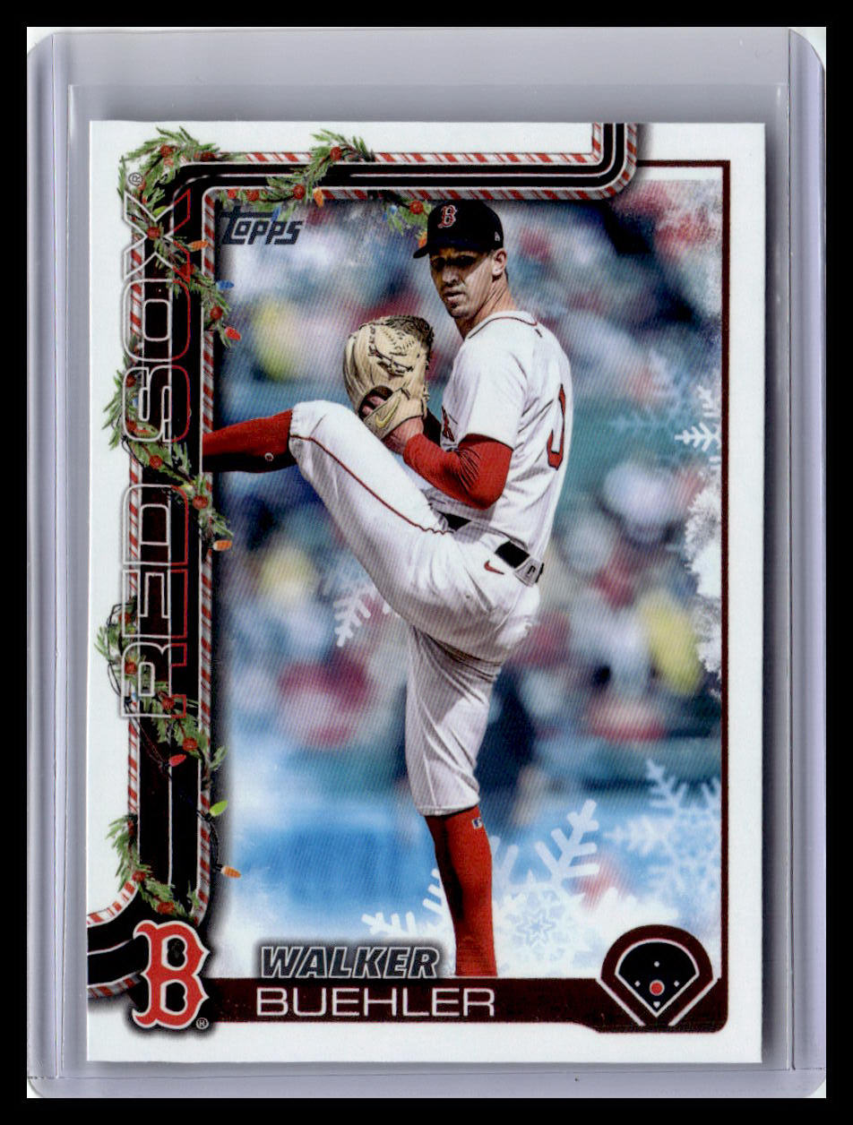 2025 Topps Holiday #H197 Walker Buehler