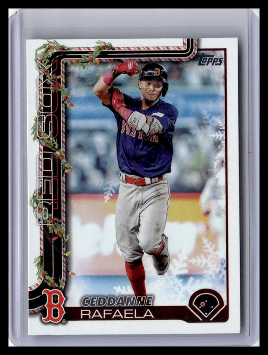 2025 Topps Holiday #H156 Ceddanne Rafaela