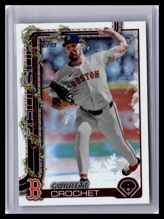 2025 Topps Holiday #H22 Garrett Crochet