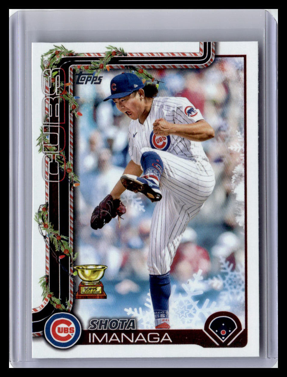 2025 Topps Holiday #H123 Shota Imanaga