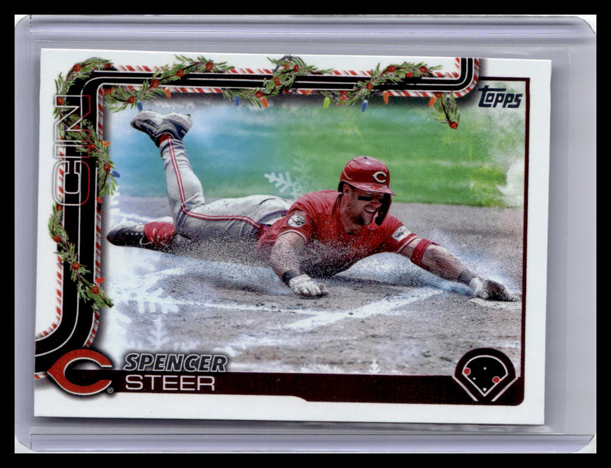 2025 Topps Holiday #H192 Spencer Steer