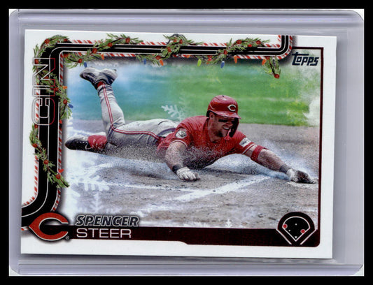 2025 Topps Holiday #H192 Spencer Steer