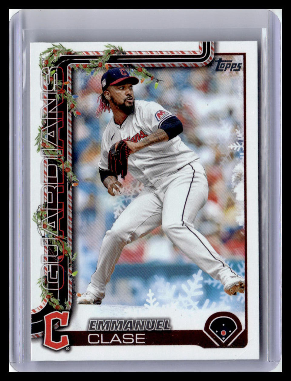 2025 Topps Holiday #H96 Emmanuel Clase